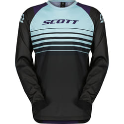 Scott Evo Swap Maillot de motocross, noir-bleu, taille 2XL pour Hommes