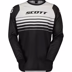 Scott Evo Swap Maillot de motocross, noir-blanc, taille XL pour Hommes