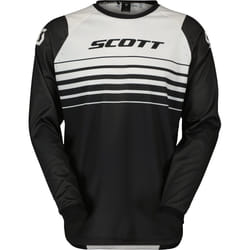 Scott Evo Swap Maillot de motocross, noir-blanc, taille XL pour Hommes
