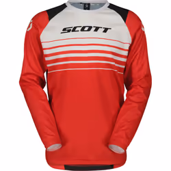 Scott Evo Swap Maillot de motocross, noir-rouge, taille M pour Hommes