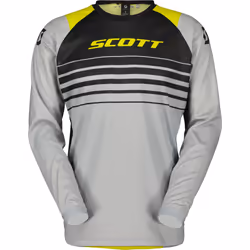 Scott Evo Swap Maillot de motocross, gris-jaune, taille M pour Hommes