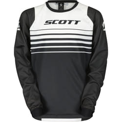 Scott Evo Swap Maillot de motocross pour enfants, noir-blanc, taille M pour Des gamins