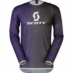 Scott Podium Pro Maillot de motocross violet/vert, vert-pourpre, taille XL pour Hommes