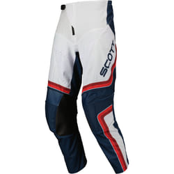 Scott Evo Dirt Pantalon de motocross, blanc-rouge, taille 32 pour Hommes