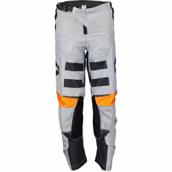 Scott Evo Race Pantalon de motocross pour enfants, noir-gris-orange, taille XL pour Des gamins