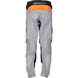 Scott Evo Race Pantalon de motocross pour enfants, noir-gris-orange, taille XL pour Des gamins