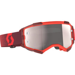 Scott Fury Chrome Lunettes de motocross, rouge pour Hommes
