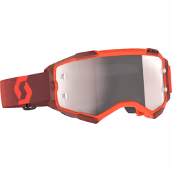 Scott Fury Chrome Lunettes de motocross, rouge pour Hommes