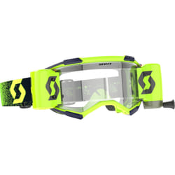 Scott Fury WFS Lunettes de motocross, vert-jaune pour Hommes