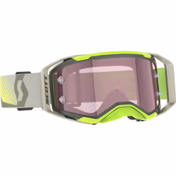 Scott Prospect 2.0 AMP Lunettes de motocross, vert-jaune pour Hommes