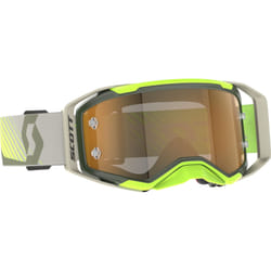 Scott Prospect 2.0 AMP Chrome Lunettes de motocross, vert-jaune pour Hommes