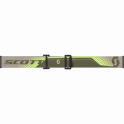 Scott Prospect 2.0 AMP Chrome Lunettes de motocross, vert-jaune pour Hommes