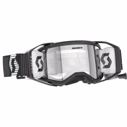 Scott Prospect 2.0 WFS Lunettes de motocross, noir-blanc pour Hommes