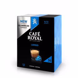 Café Royal Lungo, Capsule de café, Lungo, Nespresso, 36 tasses, 4/10, CE