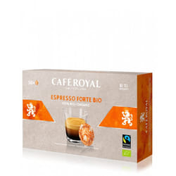 Café Royal Espresso Forte Bio Dosette de café 50 pièce(s)