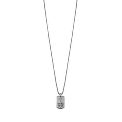 Collier GUESS JUMN01324JWAST-U Acier Homme Argent