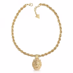 Collier Guess Lion King Acier doré - JUMN01305JWYG Doré