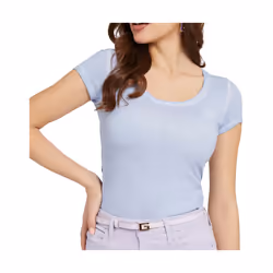 TShirt à logo brodé - Guess jeans - Femme