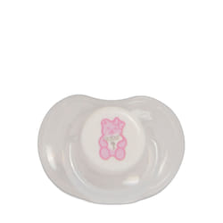 Ensemble tétine avec capuchon, support et clip bébé fille Guess