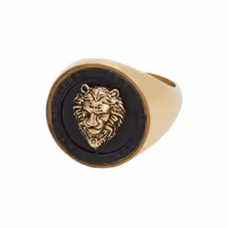 Bague Guess Lion king Acier doré - JUMR01315YGYB