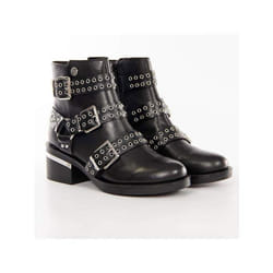 Boots Guess Femme Fifii Noir cuir