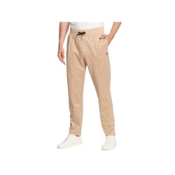 Pantalon de Survêtement Guess KORBIN brun clair avec logos.-XS