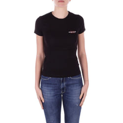 T-shirt slim mini America femme Guess