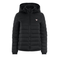 Doudoune Guess Femme Mini triangle Noir Polyester