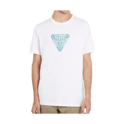 TShirt coton stretch print logo  -  Guess jeans - Homme