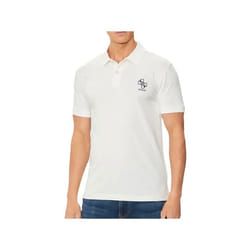 Polo Guess Homme Nolan Blanc Synthétique
