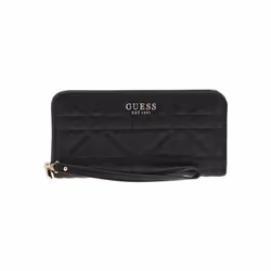 Porte-monnaie - GUESS - Assia SLG Zip Around Wallet - Noir - Élégant - 100% polyuréthane