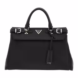 Sac à épaule bandoulière - GUESS - Levante Luxury Satchel - Noir - 35x22x10 cm - 1050 g