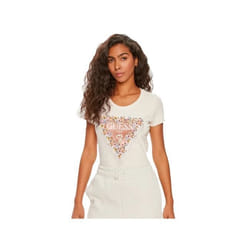 TShirt stretch logo imprimé - Guess jeans - Femme