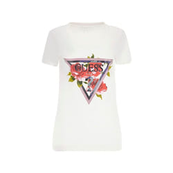 T-shirt femme Guess Roses Triangle