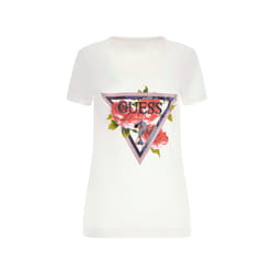 T-shirt femme Guess Roses Triangle