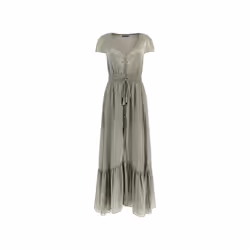 Robe maxi col V femme Guess Destiny