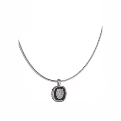 GUESS Mens Necklace Lion King