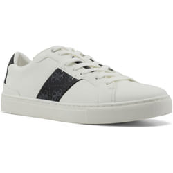 Basket détail monogramme cuir PU  -  Guess jeans - Homme