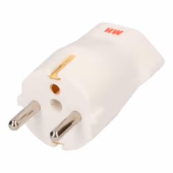 Max Hauri AG 162312, Type F, 230 V, 16 A, Blanc