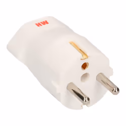 Max Hauri AG 162312 adaptateur prise d'alimentation Type F Blanc