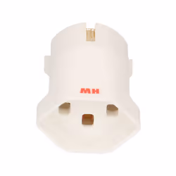 Max Hauri AG 162312 adaptateur prise d'alimentation Type F Blanc