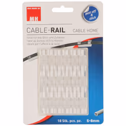 Max Hauri AG Cable Home 164658, Pince de câble, Universel, Plastique, Transparent