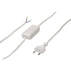 Max Hauri AG 166206 câble électrique Blanc 2 m T26