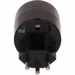 Max Hauri AG 167090 adaptateur prise d'alimentation T12 Type C (Europlug) Noir