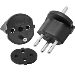 Max Hauri AG 167767 adaptateur prise d'alimentation T12 Type C (Europlug) Noir