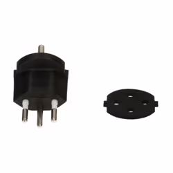 Max Hauri AG 167767 adaptateur prise d'alimentation T12 Type C (Europlug) Noir