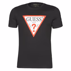 Tee shirt coton organique à gros logp - Guess jeans - Homme