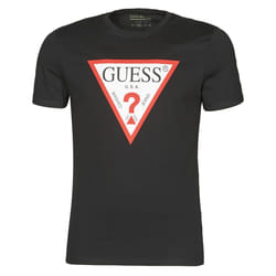 Tee shirt coton organique à gros logp - Guess jeans - Homme