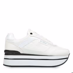 Baskets cuir femme Guess Hansin/Active