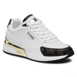 Sneakers cuir PU Moxea  -  Guess jeans - Femme